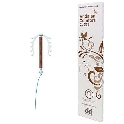 Andalan Confort Cu 375 Ag DIU cobre/prata