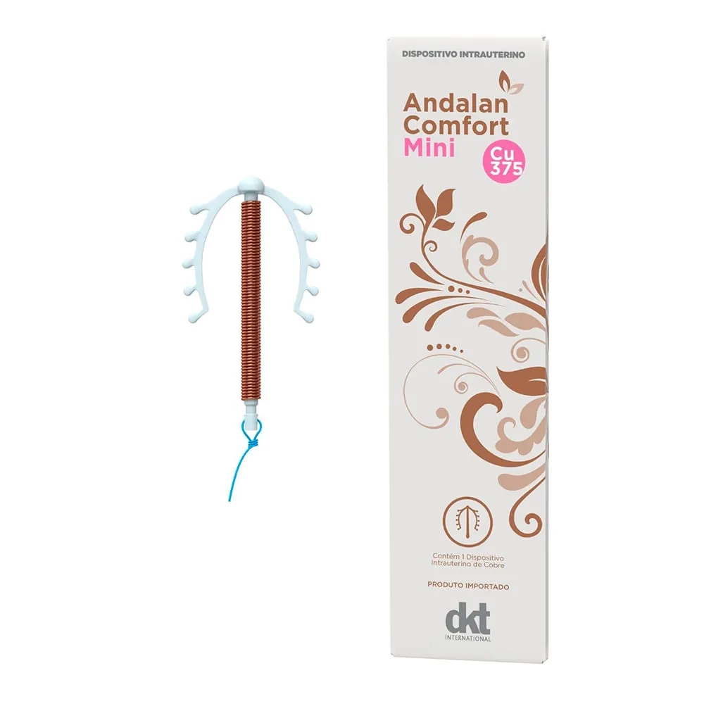 Andalan Confort Mini Cu 375 Ag DIU cobre/prata