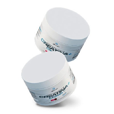 Creatina + Cromo 220g Pó sabor frutas vermelhas (Glicnutri)