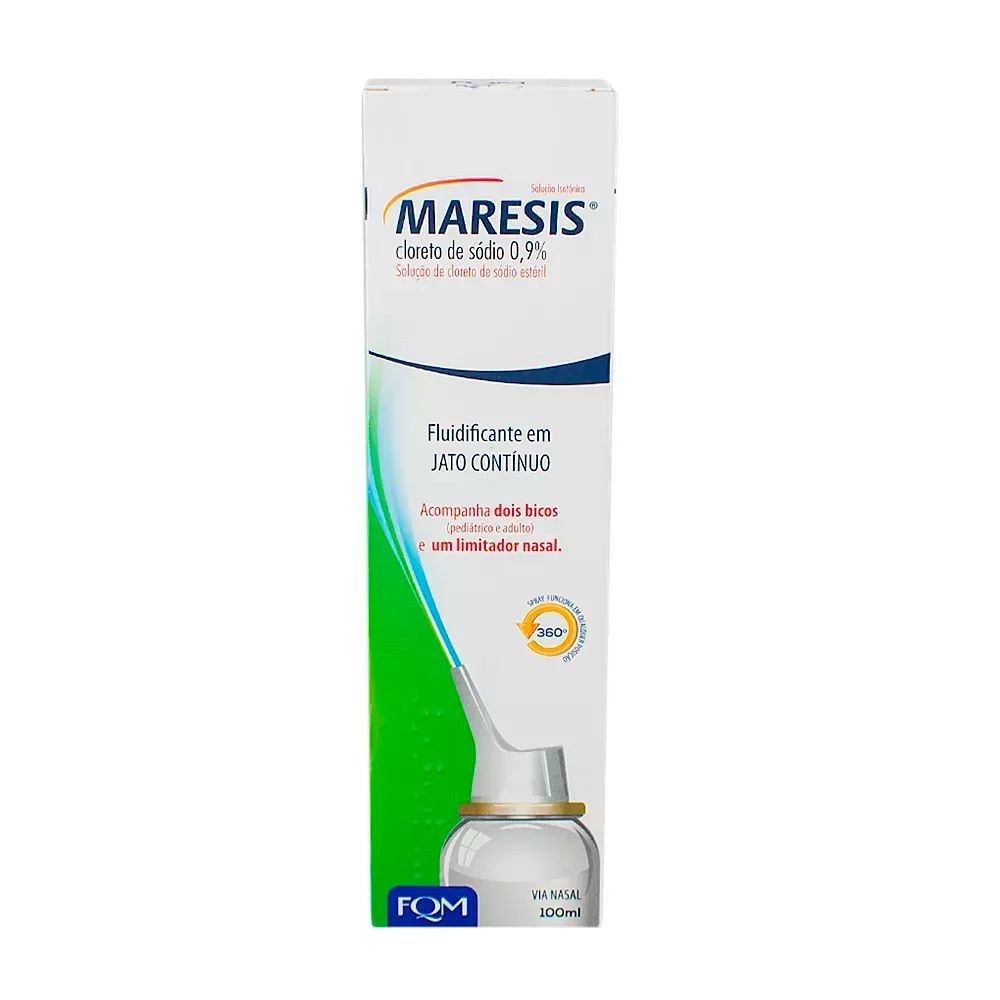 Maresis Solução Spray 100mL (Cloreto de Sódio 0,9%)